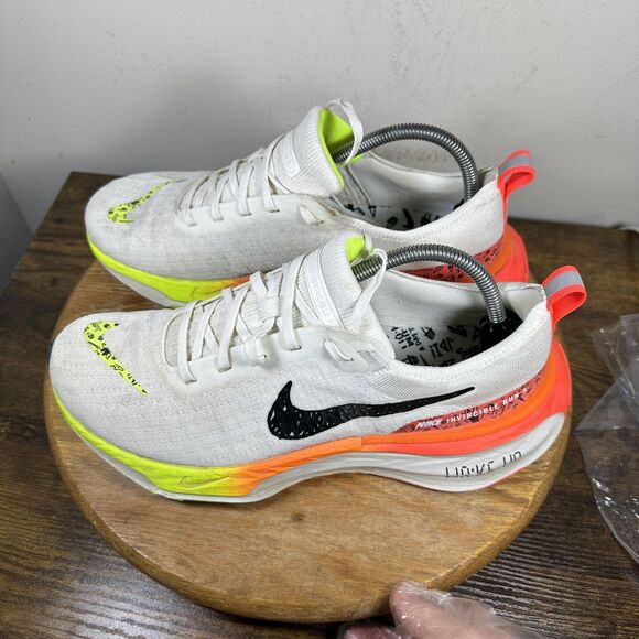 Nike Invincible Run Flyknit 3 Shoes Mens Size 10 ZoomX HF4915-100 Running - Picture 3 of 8